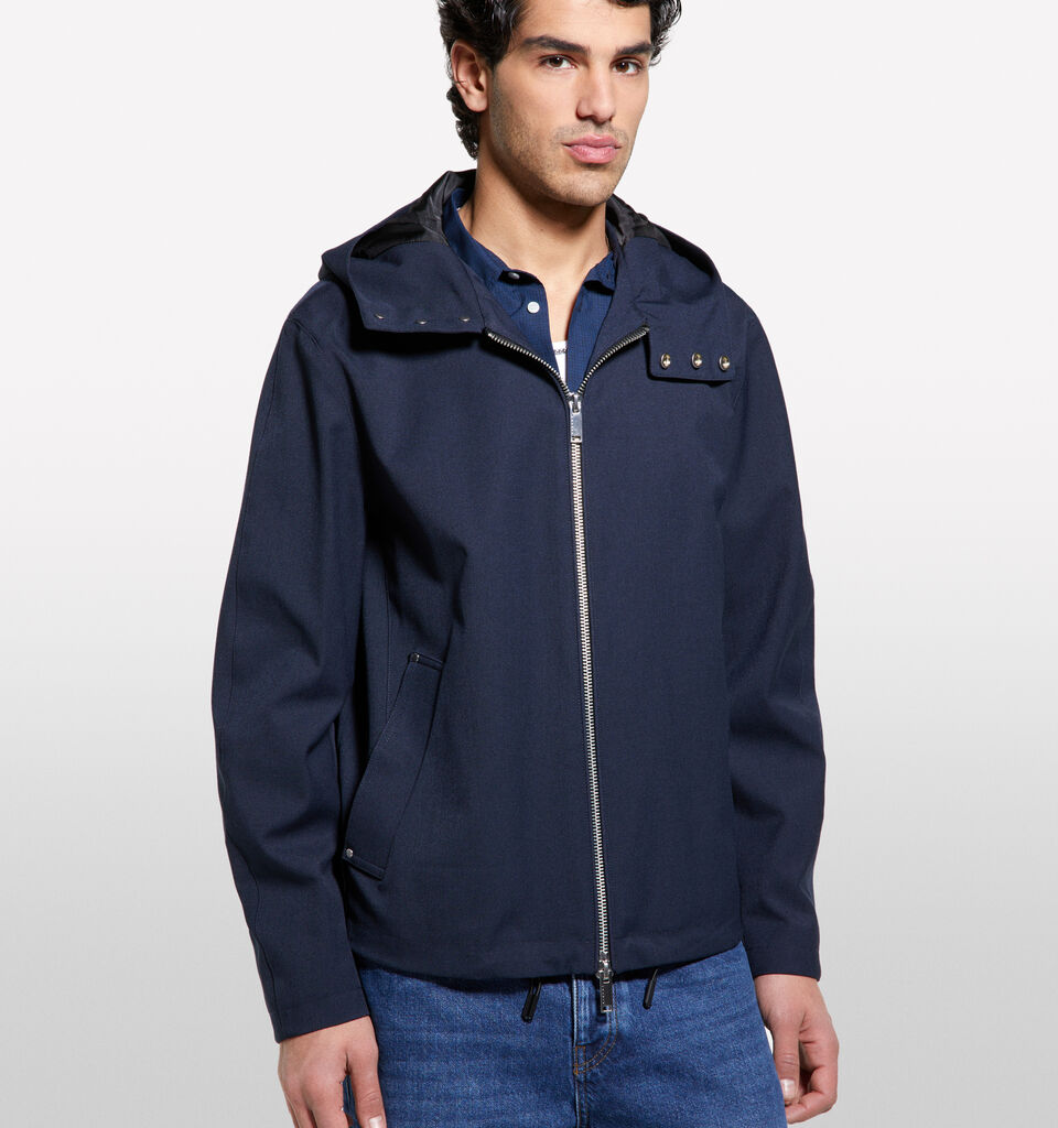 Windjacke mit Kapuze - jacketts und jacken für herren - Dunkelblau | Sisley image number 4